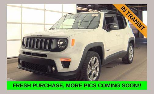 Alpine White Clearcoat 2023 Jeep Renegade Limited