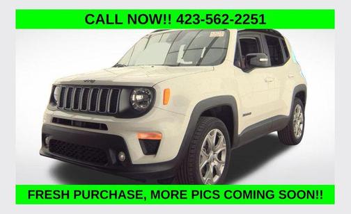 Alpine White Clearcoat 2023 Jeep Renegade Limited