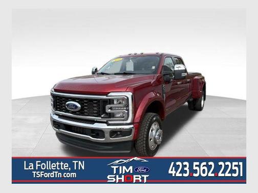 Ruby Red Metallic Tinted Clearcoat 2025 Ford F-450 Lariat