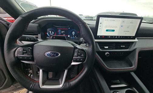 Gray Metallic 2025 Ford Explorer ST-Line