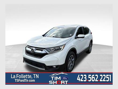 White Diamond Pearl 2018 Honda CR-V EX-L