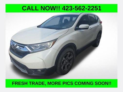 White Diamond Pearl 2018 Honda CR-V EX-L