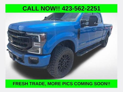 Velocity Blue Metallic 2020 Ford F-250 Lariat