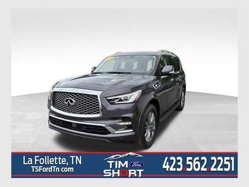 Anthracite Gray 2024 INFINITI QX80 Luxe