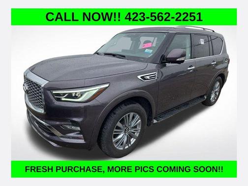 Anthracite Gray 2024 INFINITI QX80 Luxe