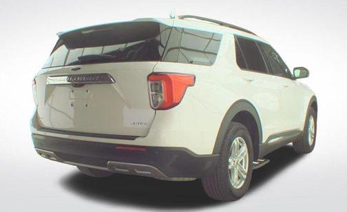 Star White Metallic Tri-Coat 2023 Ford Explorer XLT