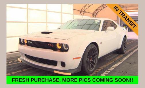 White Knuckle Clearcoat 2022 Dodge Challenger R/T Scat Pack Widebody