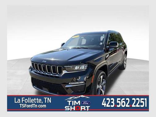 Diamond Black Crystal Pearlcoat 2022 Jeep Grand Cherokee 4xe Base
