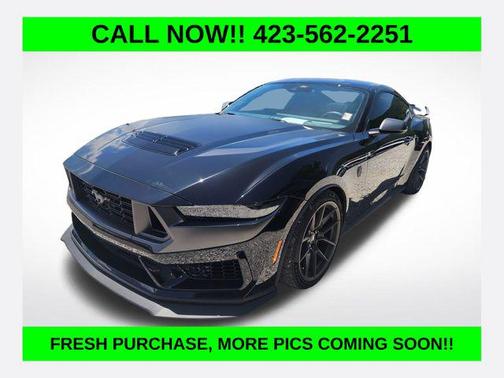 Shadow Black 2025 Ford Mustang Dark Horse Fastback