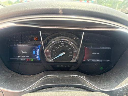 Shadow Black 2017 Ford Fusion Hybrid SE