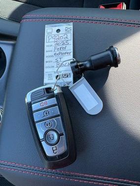 Agate Black Metallic 2025 Ford Explorer ST