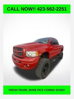 Flame Red Clearcoat 2005 Dodge Ram 1500 SLT Quad Cab