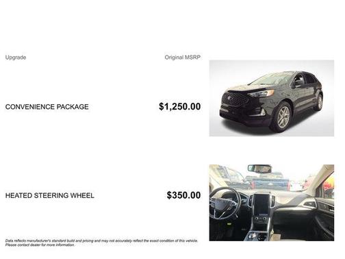 Green Metallic 2023 Ford Edge SEL
