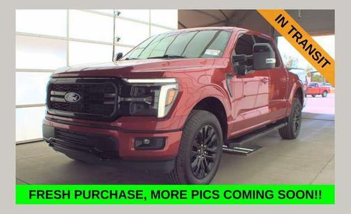 Red Metallic 2025 Ford F-150 Lariat