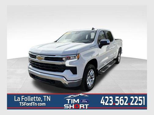 Summit White 2023 Chevrolet Silverado 1500 LT