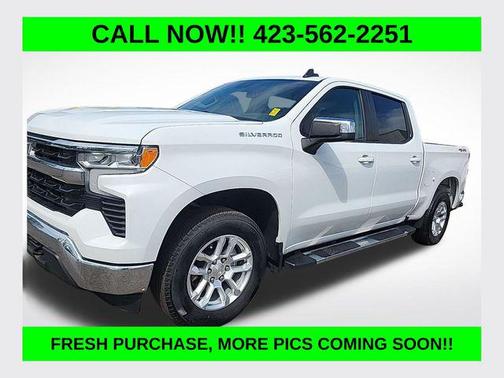 Summit White 2023 Chevrolet Silverado 1500 LT