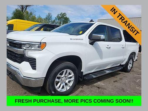 Summit White 2023 Chevrolet Silverado 1500 LT