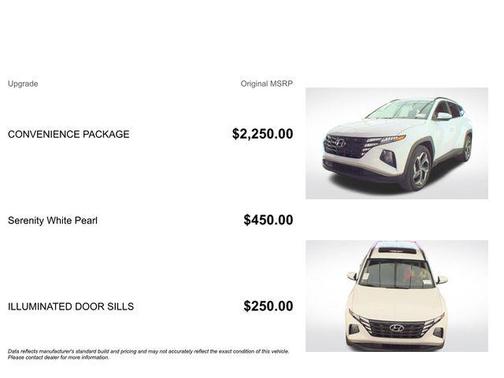 Serenity White Pearl 2023 Hyundai TUCSON SEL