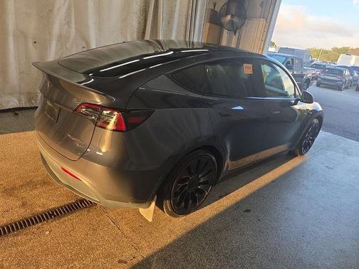 Gray 2023 Tesla Model Y Performance Dual Motor All-Wheel Drive