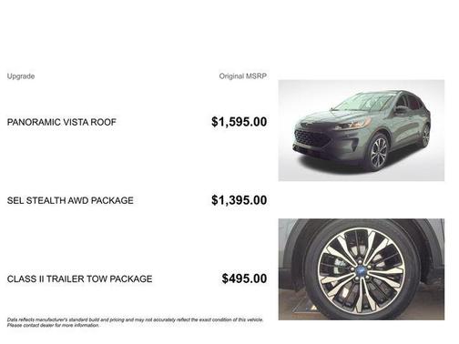 Carbonized Gray Metallic 2022 Ford Escape SEL