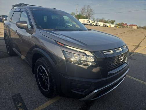 Gun Metallic 2023 Nissan Pathfinder Rock Creek 4WD