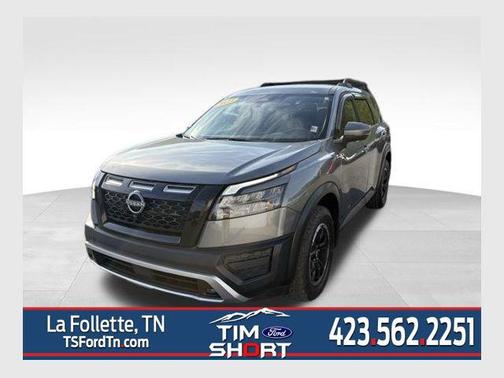 Gun Metallic 2023 Nissan Pathfinder Rock Creek 4WD