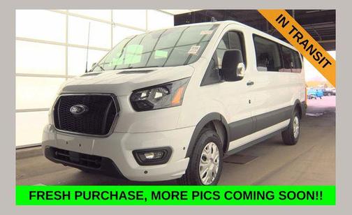 Oxford White 2024 Ford Transit-350 XLT