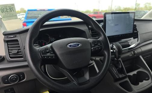 Oxford White 2024 Ford Transit-350 XLT