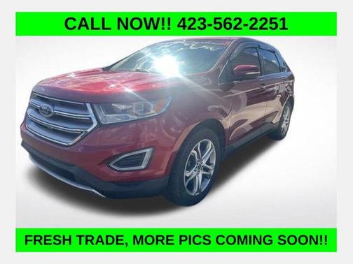 Ruby Red Metallic Tinted Clearcoat 2015 Ford Edge Titanium