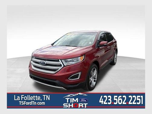 Ruby Red Metallic Tinted Clearcoat 2015 Ford Edge Titanium