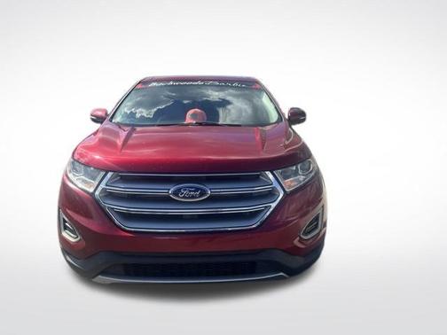 Ruby Red Metallic Tinted Clearcoat 2015 Ford Edge Titanium