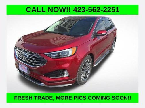 Ruby Red Metallic Tinted Clearcoat 2019 Ford Edge Titanium
