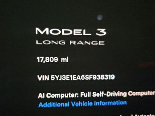 Stealth Grey 2025 Tesla Model 3 Long Range