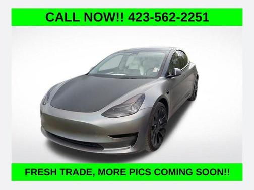 Gray 2023 Tesla Model 3 Performance