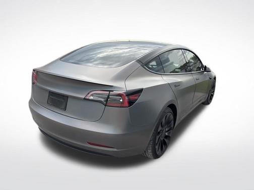 Gray 2023 Tesla Model 3 Performance