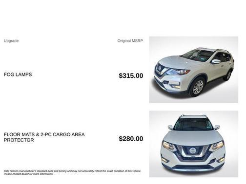 Pearl White Tricoat 2019 Nissan Rogue SV