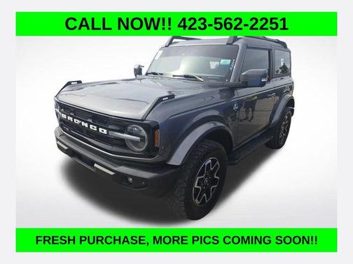 Carbonized Gray Metallic 2021 Ford Bronco Outer Banks