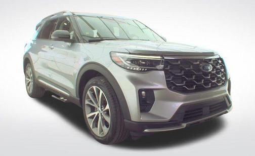 Silver Metallic 2025 Ford Explorer Platinum