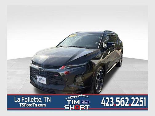 Black 2021 Chevrolet Blazer RS