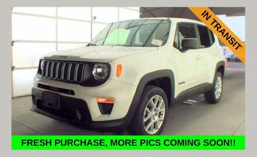 Alpine White Clearcoat 2023 Jeep Renegade Latitude