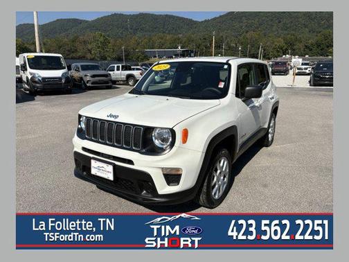 Alpine White Clearcoat 2023 Jeep Renegade Latitude