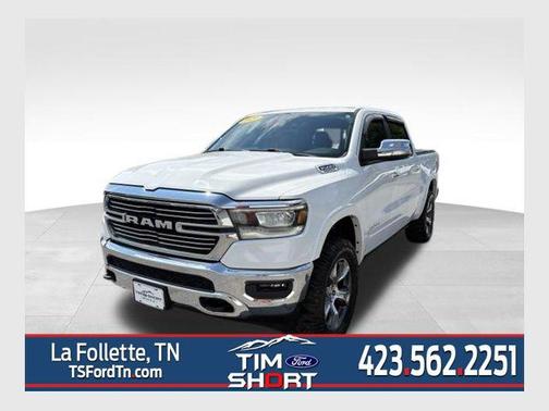 Bright White Clearcoat 2020 RAM 1500 Laramie