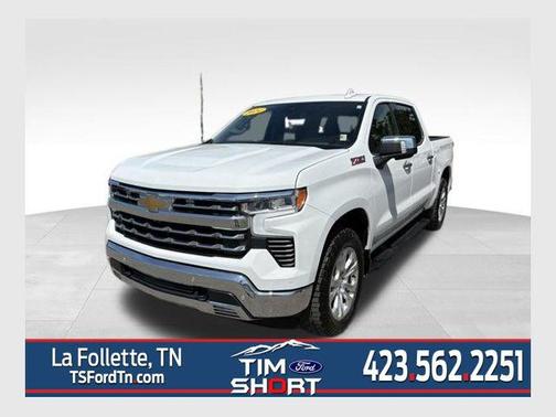 Summit White 2024 Chevrolet Silverado 1500 LTZ