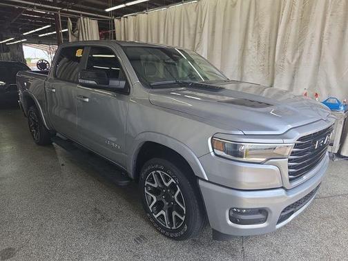 Billet Silver Metallic Clearcoat 2025 RAM 1500 Laramie