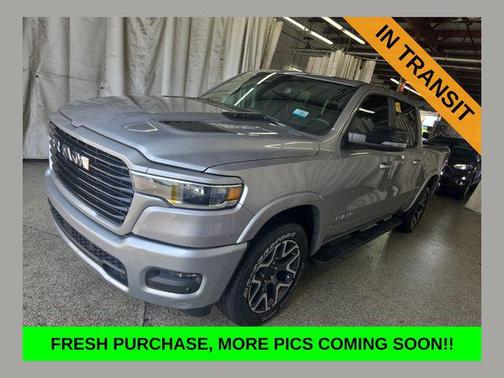 Billet Silver Metallic Clearcoat 2025 RAM 1500 Laramie