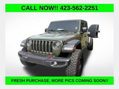 Sarge Green Clearcoat 2022 Jeep Gladiator Rubicon