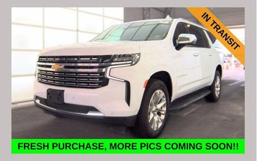 Summit White 2023 Chevrolet Suburban Premier