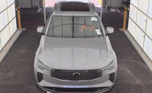 Aurora Silver 2026 Volvo XC90 Plus, B6 AWD Gas (mild hybrid), Gasoline, Bright, 7 Seats