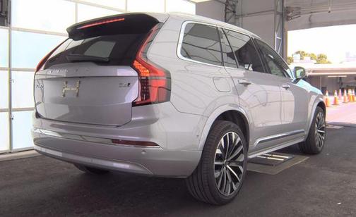 Aurora Silver 2026 Volvo XC90 Plus, B6 AWD Gas (mild hybrid), Gasoline, Bright, 7 Seats