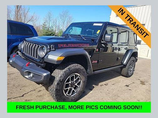 Black Clearcoat 2025 Jeep Wrangler Rubicon